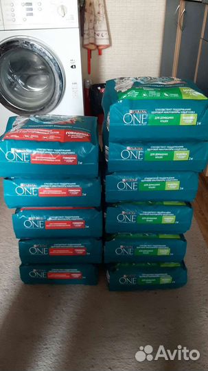 Сухой корм для кошек Purina One +5%авито доставка