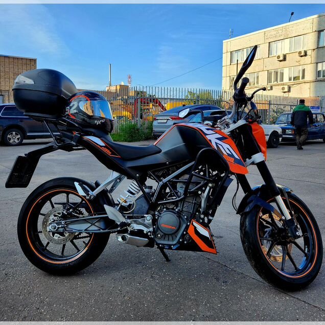 KTM 200 Duke, 2014, 35 000 км