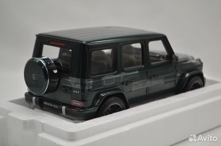 1/18, Mercedes-AMG G63 2018 Green, Minichamps