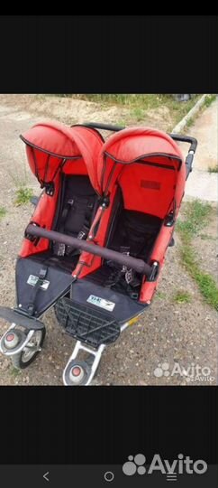 Коляска для двойни tfk