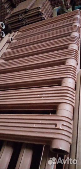 Полимерные Чугунные батареи отопления