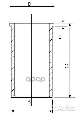 14-021120-00 гильза цилиндра Ford Mondeo/Trans