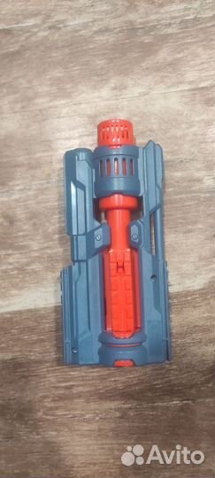 Бластер Nerf Elite 2.0 + глушитель + приклад