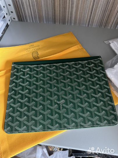 Папка Goyard зеленая