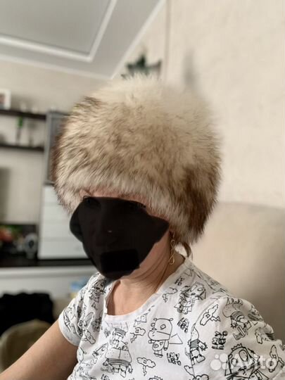 Шапка песец