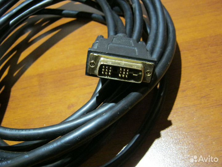 Кабель hdmi(male) -DVI-D(male) 5м