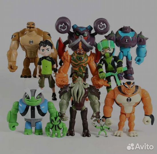 Новые 11 шт наборы фигурок Бен 10/Бен Тен/Бэн Тэн
