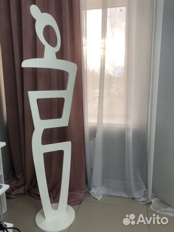 Вешалка для одежды напольная деревянная