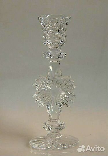 Хрусталь графин h25 см, пепельница, подсвечник