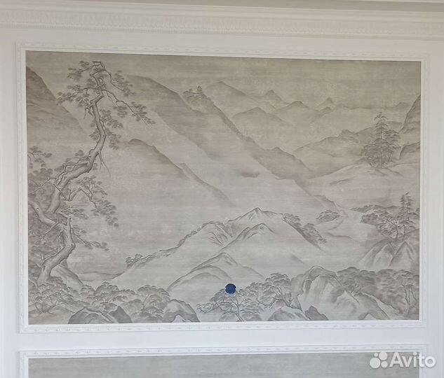 Роспись стен, картины, панно, обои