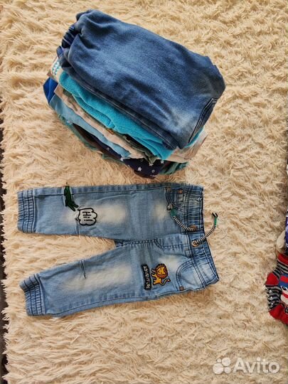 Вещи пакетом для мальчика от 68 до 92 размера