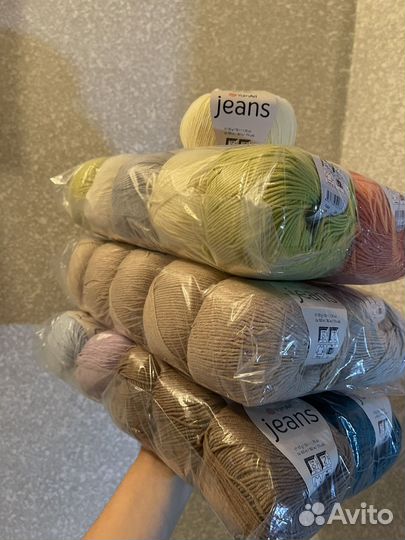 Пряжа yarnart jeans