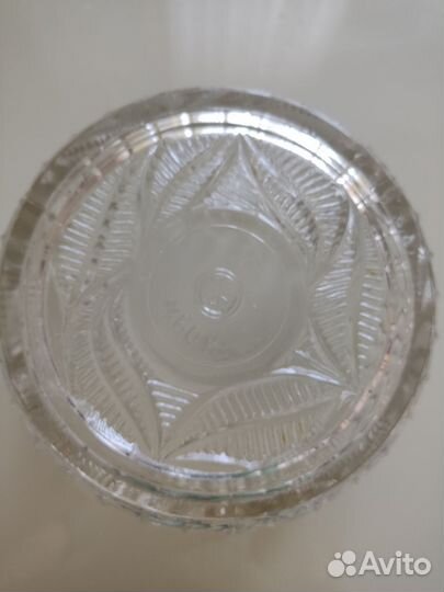 Ваза стеклянная СССР, салатница