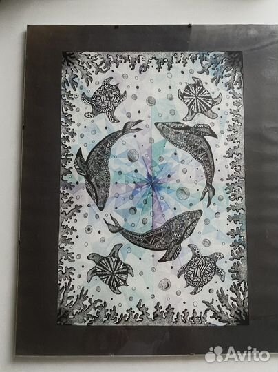 Картина ручной работы