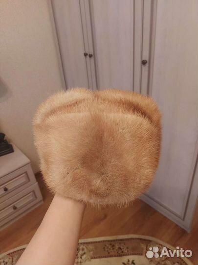 Женские шапки норковые