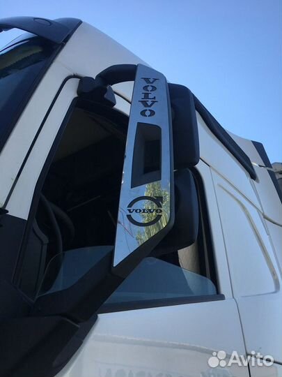 Накладки на зеркала Volvo fh4 из нержавеющей стали
