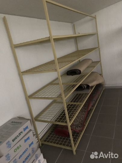 Полки стеллажи металлические