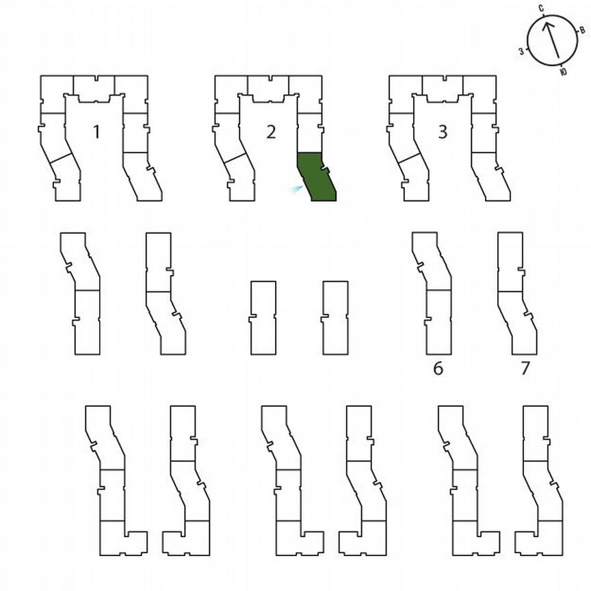 1-к. квартира, 44,2 м², 1/3 эт.