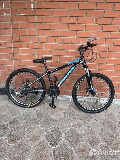 Велосипед на 24 колесах алюминиевый