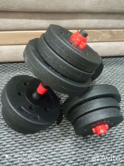 Гантели разборные новые 22 кг