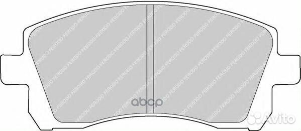 Колодки тормозные перед subaru forester legacy