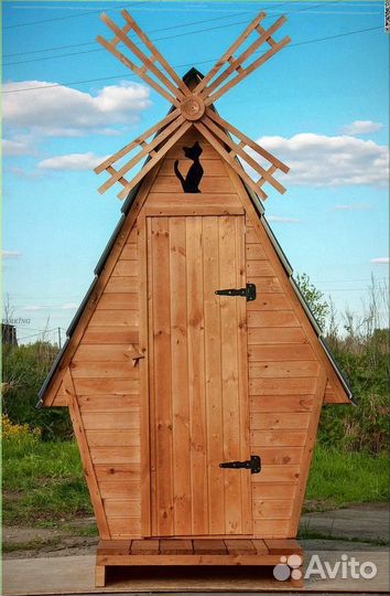 Дачный туалет с установкой Ш515