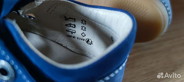 Сандалии детские натуральная кожа Kickers