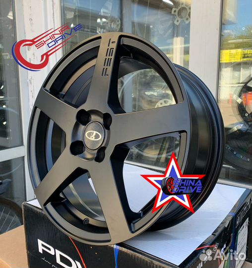 Диски LADA R16 4x100 Largus Vesta Black Matt