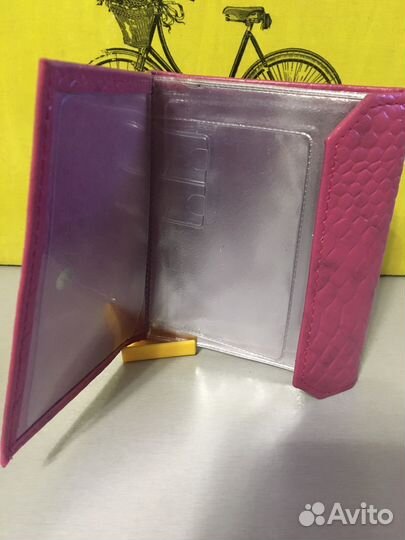 Бумажник,Новый,кожаный