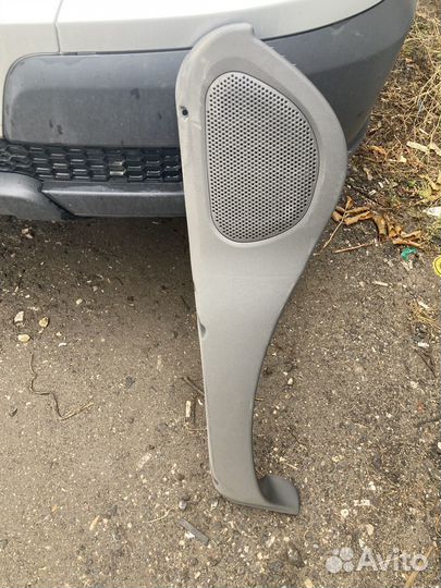 Карманы передних дверей Нива Шевроле