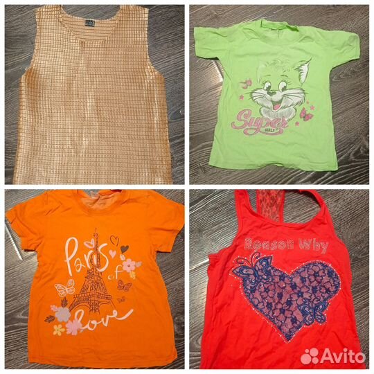 Пакет вещей на девочку 6-7лет