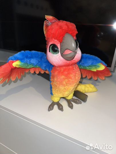 Furreal friends попугай