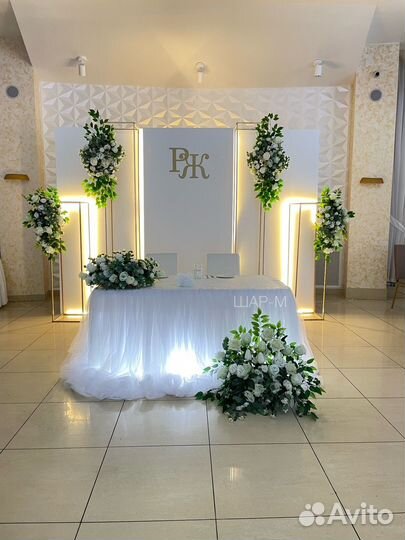 Оформление свадеб