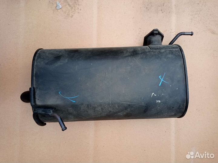 Глушитель мицубиси аутлендер 3