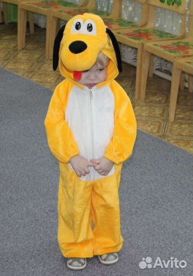 Маскарадный костюм собачки плуто pluto 92-104