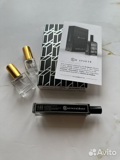 Outrecuidant Histoires de Parfums отливант распив