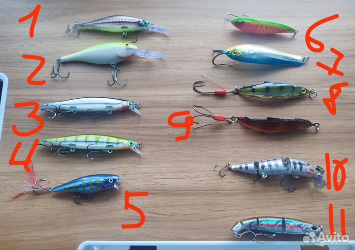 Воблеры бу