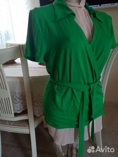 Разные оттенки зелёного, вискоза