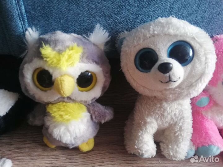 Мягкие игрушки пучеглазики
