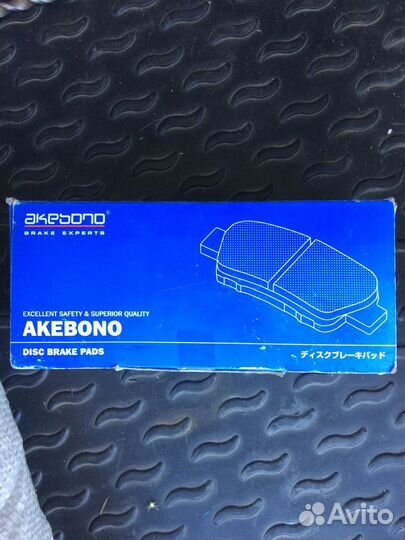 Тормозные колодки subaru forester sh