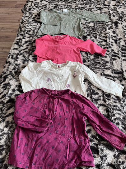 Пакет одежды на девочку 6-9-12 мес