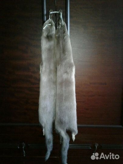 Норка-чулок серая 60см цена за 2шт