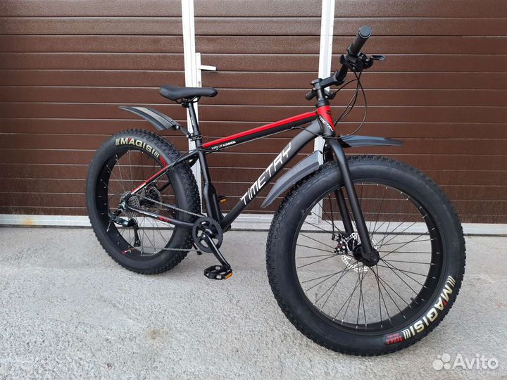 Велосипед новый фэтбайк алюминиевый легкий