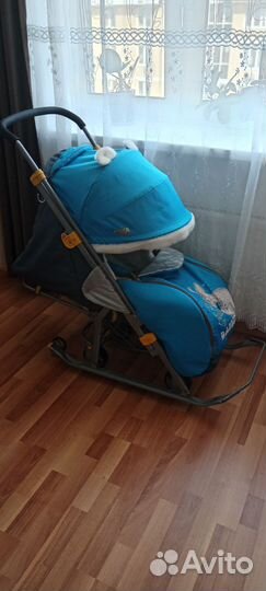 Санки коляска ника