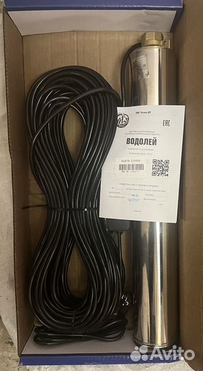 Насос скважинный Водолей БЦПЭ 0,5 63У новый