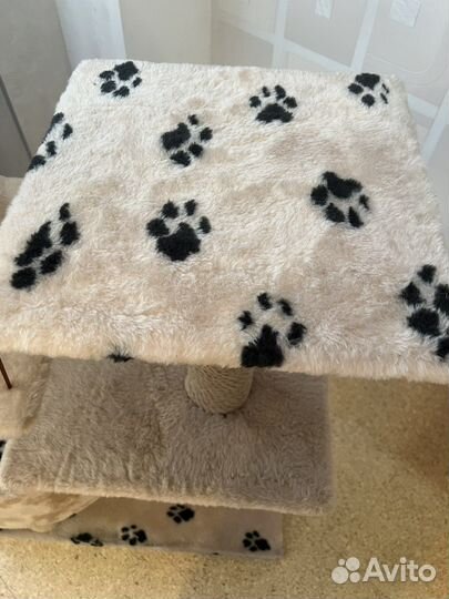 Домик для кошки с когтеточкой