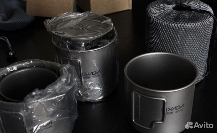 Кружка титановая