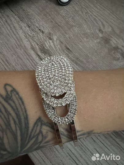 Swarovski серьги и браслет