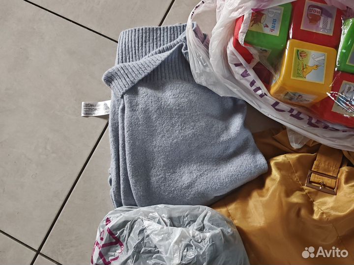 Вещи игрушки пакетом