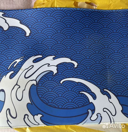 Коврик для мыши red square hokusai